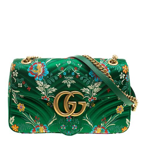 green gucci print